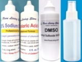 chlorine dioxide kit, w/ dmso, spray bottle